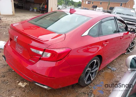 2018 Honda Accord Sport из США, поврежденный, VIN 1HGCV1F39JA154449